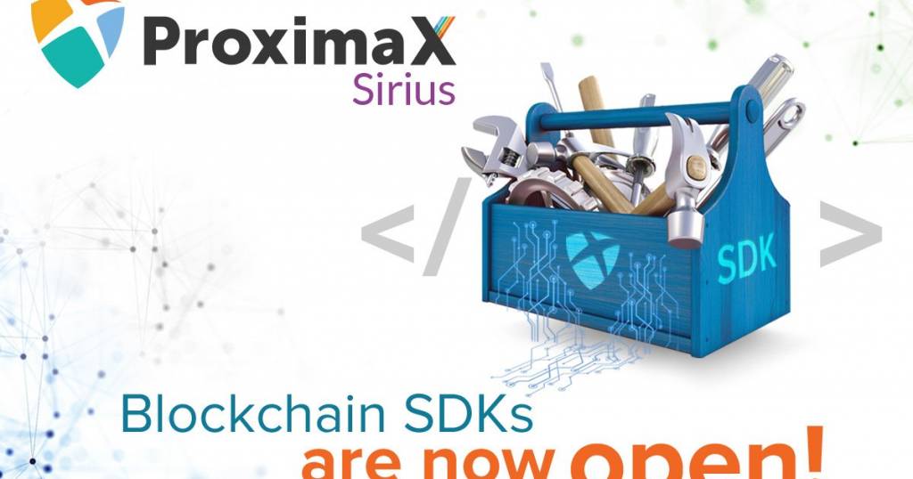ProximaX Sirius Blockchain SDKs are now open!