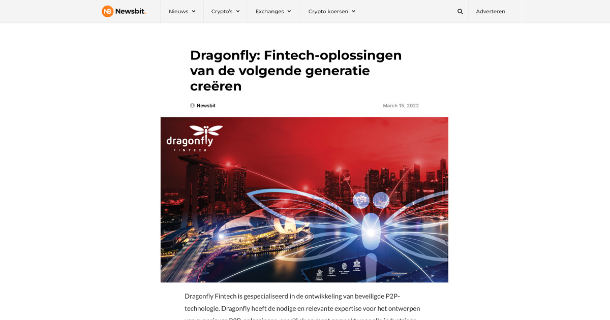 ProximaX Sirius Powered Fintech Featured in Newsbit